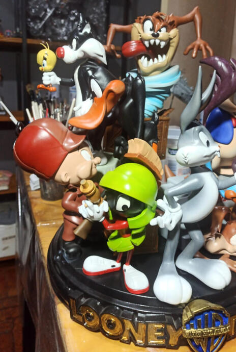 Looney Tunes Diorama