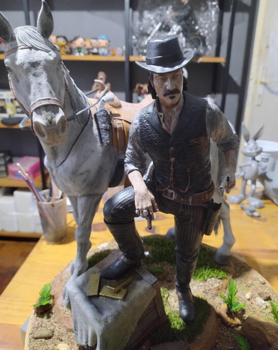 Dutch van der Linde Red Dead Redemption 2, Diorama